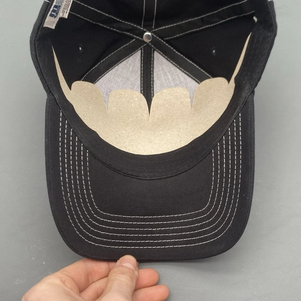 2012 Indianapolis 500 Indy 500 Hat‎ Black White Contrast Stitch Racing Cap